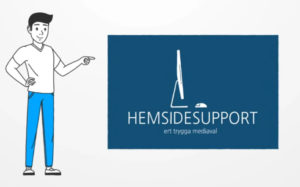 Tecknade illustrationer.